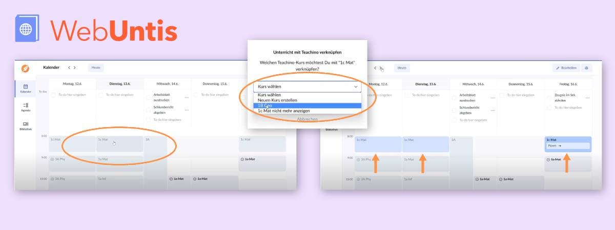 Schulschluss WebUntis