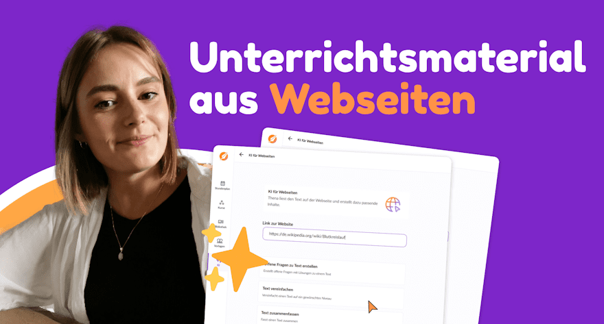 Unterrichtsmaterial aus Webseiten erstellen: so geht's