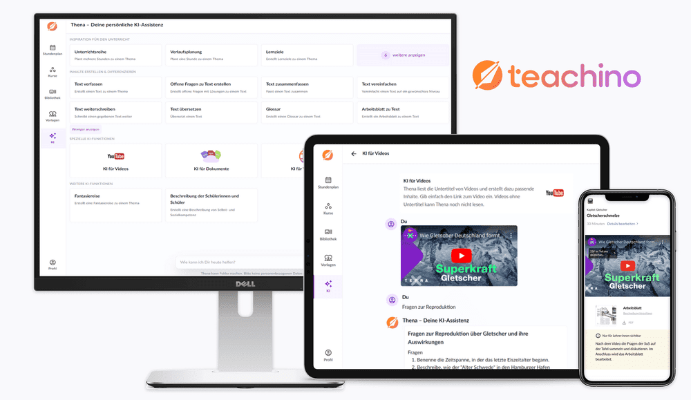 Entlastung für Lehrkräfte mit Teachino