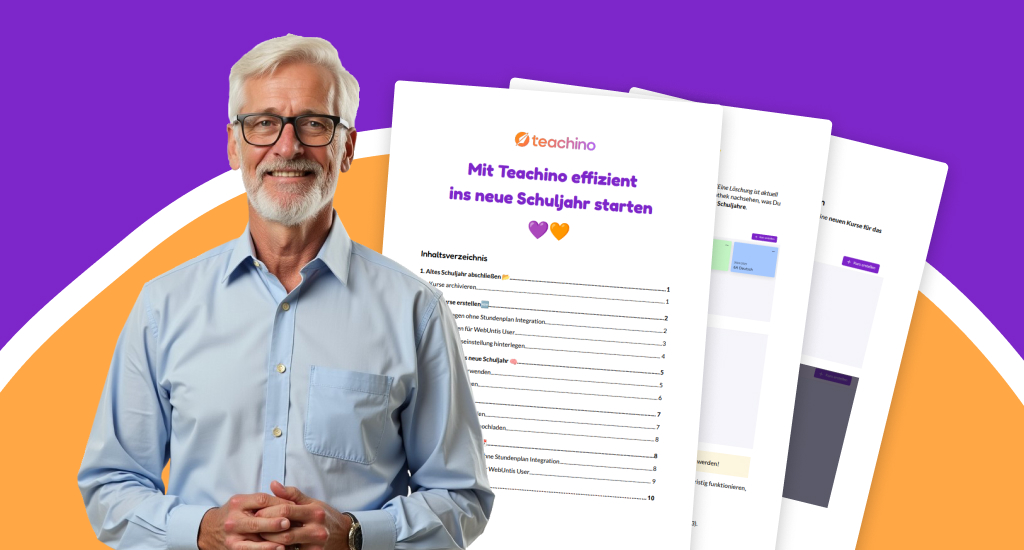 Mit Teachino effizient ins neue Schuljahr starten