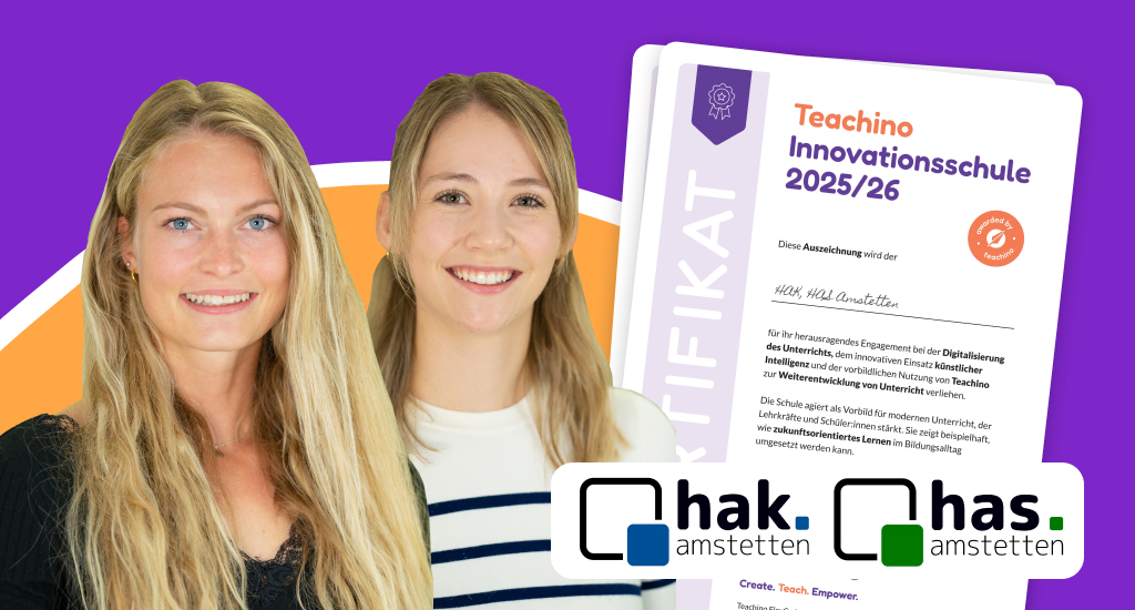 Nancy und Vanessa von der HAK, HAS Amstetten erzählen über Teachino